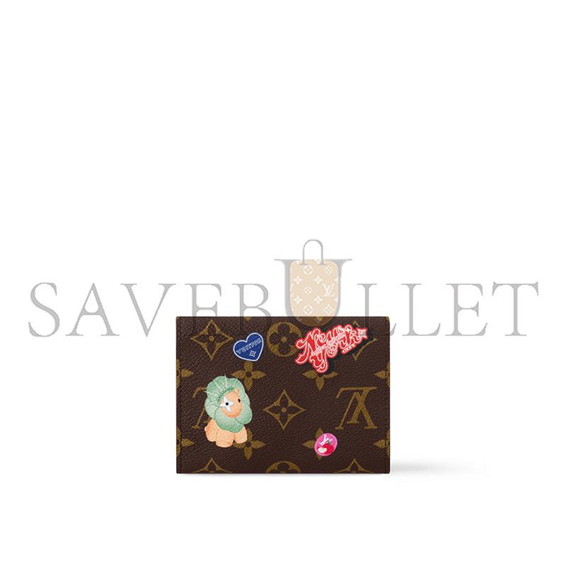 l**is V*t*n 57th street nyc victorine wallet m12961 (12*9*3cm)